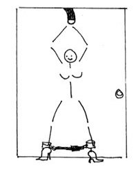 wrap around door to wrists