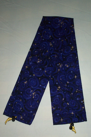 Flogger Bag purple stars